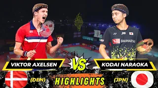 Badminton Viktor Axelsen vs Kodai Naraoka Men's Singles Thailand Bangkok