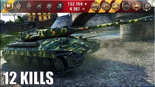 НЕ БЕРИ ДОБЬЕМ!!! ИС-6 нагибает 🌟 12 фрагов 🌟 World of Tanks лучший бой на прем тт СССР 8 уровень