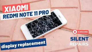 XIAOMI Redmi Note 11 Pro 5G | Screen repair | Display replacement | Repair video