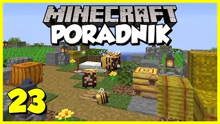 Minecraft Poradnik #023 - jak oswoić pszczoły i zdobyć miód? | Minecraft 1.16 Survival