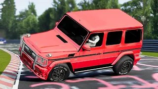 Satisfying Racing Rollover Crashes #42 | BeamNG Drive