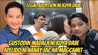 LEGAL ADOPTION NI KUYA DAVE GUSTODIN MADALA NI KUYA APELIDO NI NANAY JAC NA MAGCAMIT!