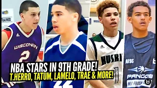 What NBA Stars Were Like In 9th Grade!! Tyler Herro, LaMelo Ball, Jayson Tatum & More!!