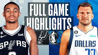 Dallas Mavericks vs. San Antonio Spurs Full Game HIGHLIGHTS | February 23 | 2023 NBA Season