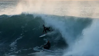 Kelly Slater 6 Waves at Pumping J-Bay (Free Surfing)