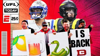 Battlehawks SHATTER attendance record in STL & the Beer Snake is BACK🍻🐍 | UFL Today