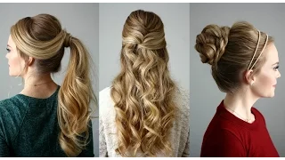 3 Holiday Hairstyles | Missy Sue