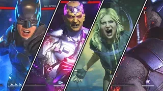 INJUSTICE 2 -SUPER MOVES ALL CHARACTERS