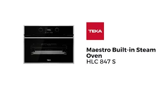 Teka Maestro Buit-in Steam Oven (HLC 847 S)