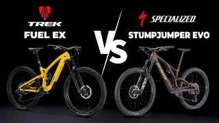 Specialized Stumpjumper Evo vs Trek Fuel EX - The Ultimate Trail Bike Battle!