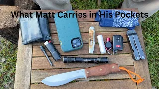 EDC Pocket Dump with Matt (What He Carries With Him Every Day)