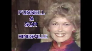 80's Ads Fussell & Son Funature   Hinesville, GA 1983 remastered