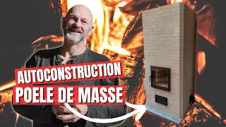 Autoconstruction d'un POELE DE MASSE ÉCOLOGIQUE  et ECONOMIQUE