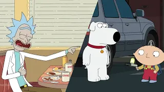 RICK AND MORTY steal from FAMILY GUY?