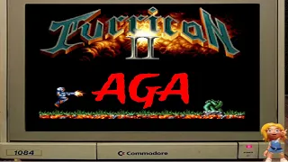 Amiga Turrican 2 (AGA) vs. Amiga Turrican 2 (OCS/ECS) 🕹️ Vergleich - Comparison 🕹️ (Deutsch/German)