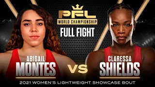 Claressa Shields vs Abigail Montes | 2021 PFL Championship (HD FULL FIGHT)