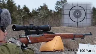 BadAce NDT (No Drill Tap) Swedish Mauser Scope Mount and accuracy video at 100 yards