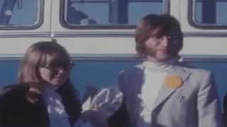 The Beatles Arrive in Rishikesh India 1968 [HD]