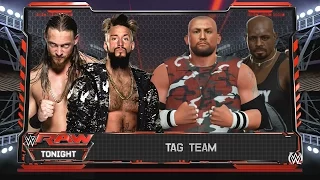 Raw May 30 2016  Enzo and Big Cass Vs The Dudley Boyz WWE 2k16 Full Match 720p