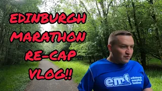 EDINBURGH MARATHON | EMF 2022 | Full Re-cap including travel.