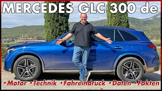 Mercedes GLC 300 de Das Mercedes Mittelklasse SUV als Hybrid im Test | Preis Motor Daten Review 2022