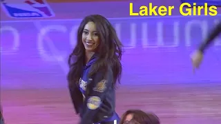 Laker Girls (Los Angeles Lakers Dancers) - NBA Dancers - 2/21/2020 4th QTR dance performance