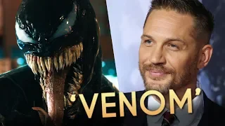 Tom Hardy & Riz Ahmed talk 'Venom's Tongue at World Premiere