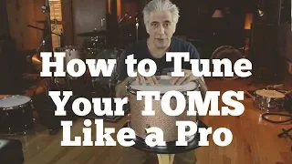 How To Tune Your Toms Like a Pro | Easy Drum Tuning Part 2 of 3