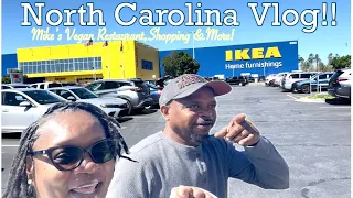 *NEW VLOG/WEEKEND GETWAY! SHOPPING AT IKEA, MIKE'S VEGAN RESTURANT & MORE! #ikea #baecation #getaway