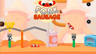 Fork N Sausage - Level 496 - 520 - Walkthrough, puzzle, conundrum, jigsaw