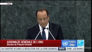 F. Hollande : vers une réforme du Conseil de Sécurité de l'ONU ?
