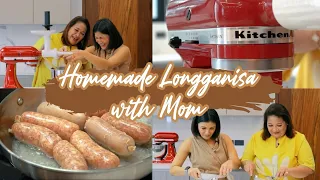 Homemade Longganisa with Mom! | Camille Prats Yambao