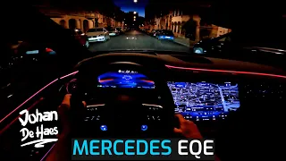 MERCEDES EQE NIGHT DRIVE & DEMO DIGITAL LIGHTS