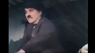 Charlie Chaplin - The Vagabond (1916 film) (Laurel & Hardy) Color