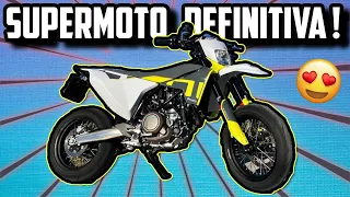 HUSQVARNA 701 SUPERMOTO 2022 DEPO | PATENTE A2 | Test Ride