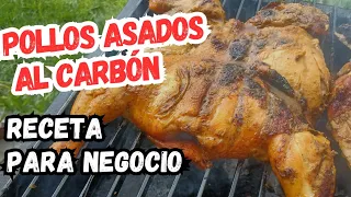 pollos asados receta para negocio