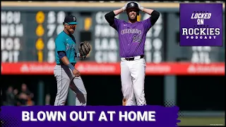 The offense of the Colorado Rockies was no match for the Seattle Mariners