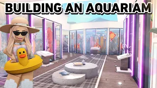 Building An UNDERWATER AQUARIUM In BLOXBURG