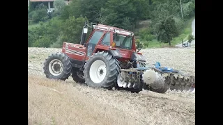 Fiatagri 180-90 Powershift & Fontana Modular | Discatura 2016 | Agriculture Real