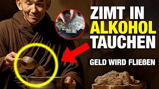 😲DIP ZIMT IN ALKOHOL und das Geld kommt von ÜBERALL | MILLIONÄR-RITUAL | Zen-Weisheit