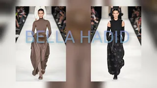 Bella on same ramp❤️ #maxmara #maxmarafw22 #fw22 #onsameramp #bella #bellahadid #celebrityaddiction