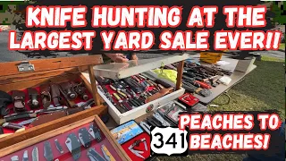 Knife Hunting at the Largest Yard Sale Ever!