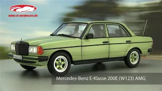 ck-modelcars video: Mercedes-Benz E-Klasse 200E (W123) AMG Baujahr 1984 Norev