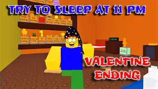 ROBLOX - Try To Sleep At 11 PM - Valentine Ending