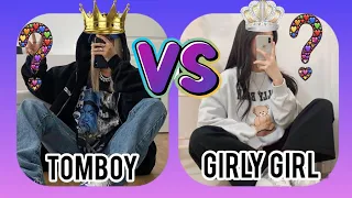 What girl are you?|Tomboy or Girly girl?💜😍Aesthetic Quiz 2023#tomboy#girl