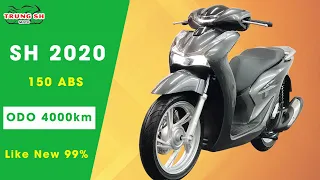 SH 2020 150i ABS màu xám xe lướt odo 4000km mới keng | Trung Nguyễn