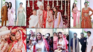 Daljeet Kaur And Nikhil Patel Marriage Full Video - Karishma, Sanaya, Sunayana, Ridhi, Barun Attends