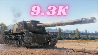 ISU-152 💥9.3K Damage 6 Frags  World of Tanks