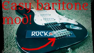 Should I do this mod? - Bridge for Baritone Conversion on Strat