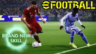 eFootball 2022 BRAND NEW SKILL OVERTAKE FEINT - Not in PES 2021! [Tutorial]